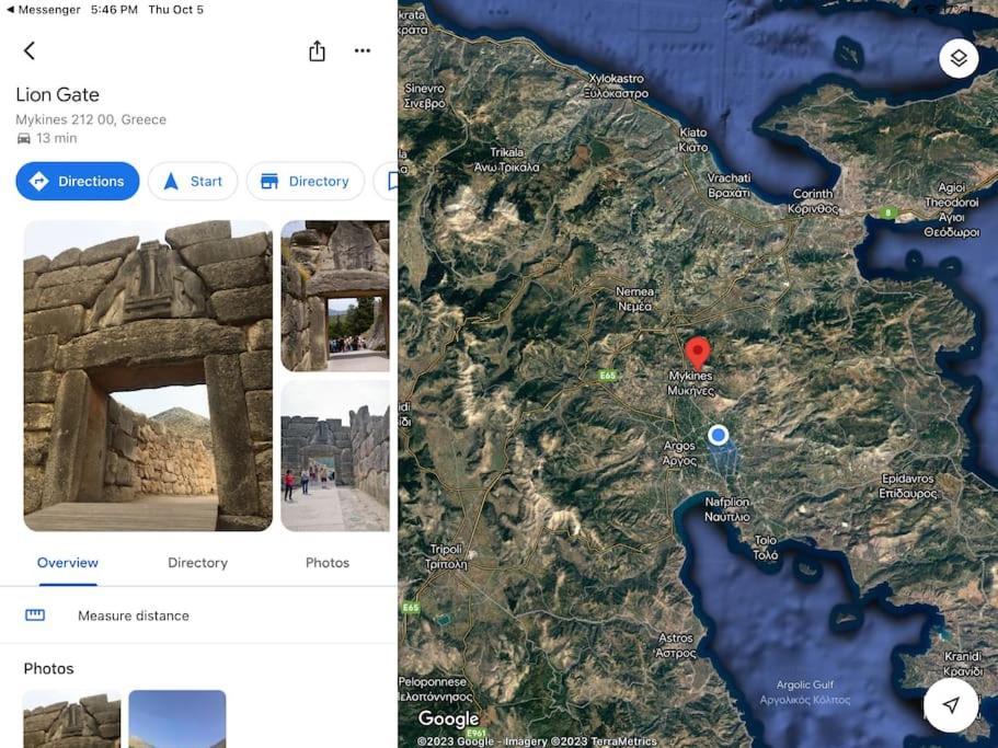 Lidas Sunny Guest House Argolis Nafplio Luaran gambar
